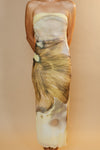 LEMON PETAL DRESS