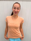 BEBE RHINESTONE TOP